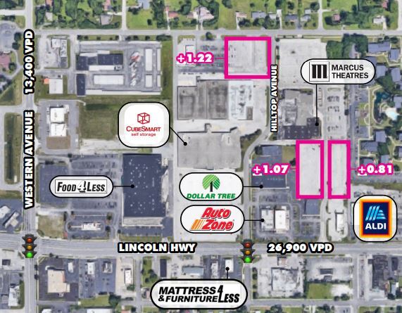 1301 Hilltop Ave, Chicago Heights, IL à vendre Photo principale- Image 1 de 2