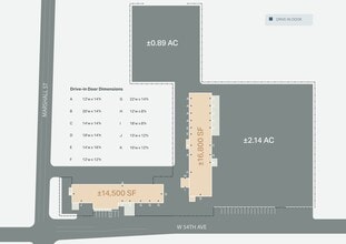 5400 Marshall St, Arvada, CO à louer Plan de site- Image 1 de 2
