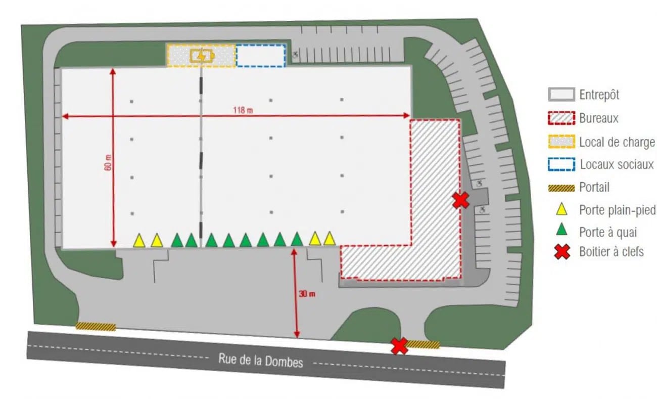 555 Rue De La Dombes, Miribel for lease Floor Plan- Image 1 of 1