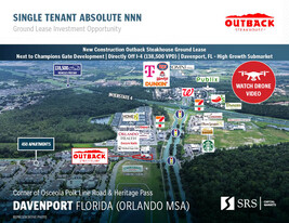 Outback Ground Lease - Davenport FL - NNN Property