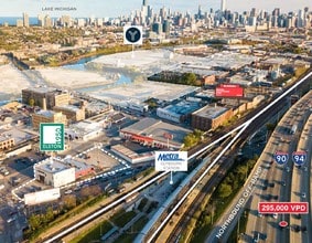 1940-1952 N Elston Ave, Chicago, IL - AERIAL  map view - Image1