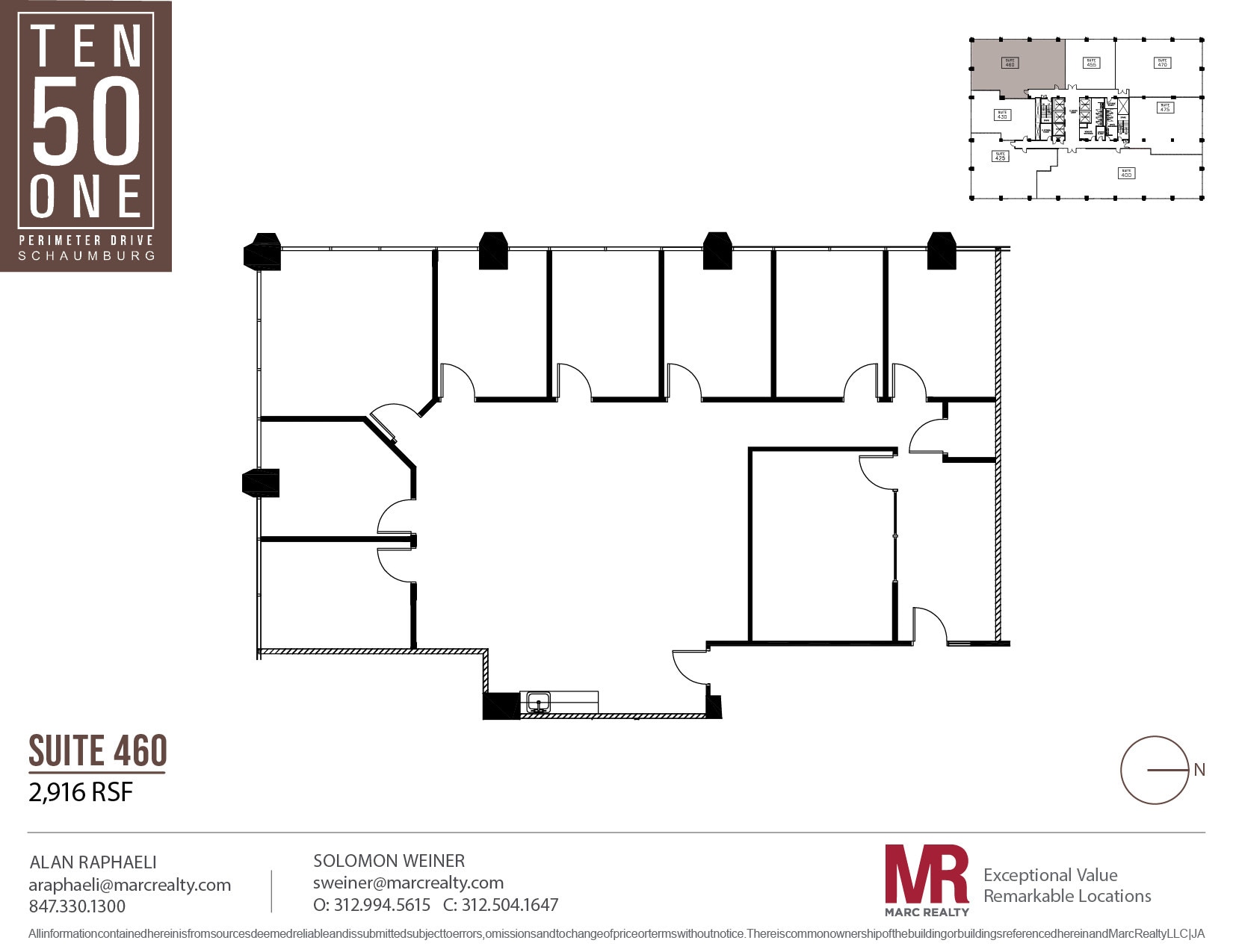1051 Perimeter Dr, Schaumburg, IL à louer Plan d’étage- Image 1 de 1