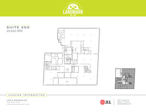 1801 N Lamar St, Dallas, TX à louer Plan d  tage- Image 1 de 2