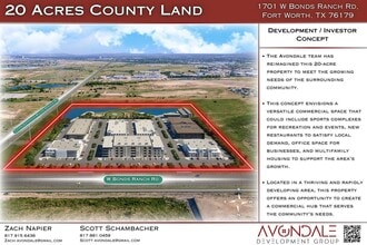 1701 Bonds Ranch Rd, Fort Worth, TX - AÉRIEN  Vue de la carte - Image1