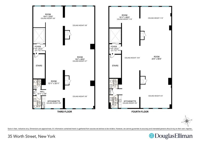 35-37 Worth St, New York, NY à louer - Plan d’étage - Image 2 de 2