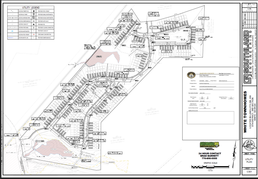 1491 Cassville White Rd NE, White, GA à vendre - Plan de site - Image 1 de 5