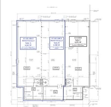 3716 Alliance Dr, Greensboro, NC à louer Plan d’étage- Image 1 de 3