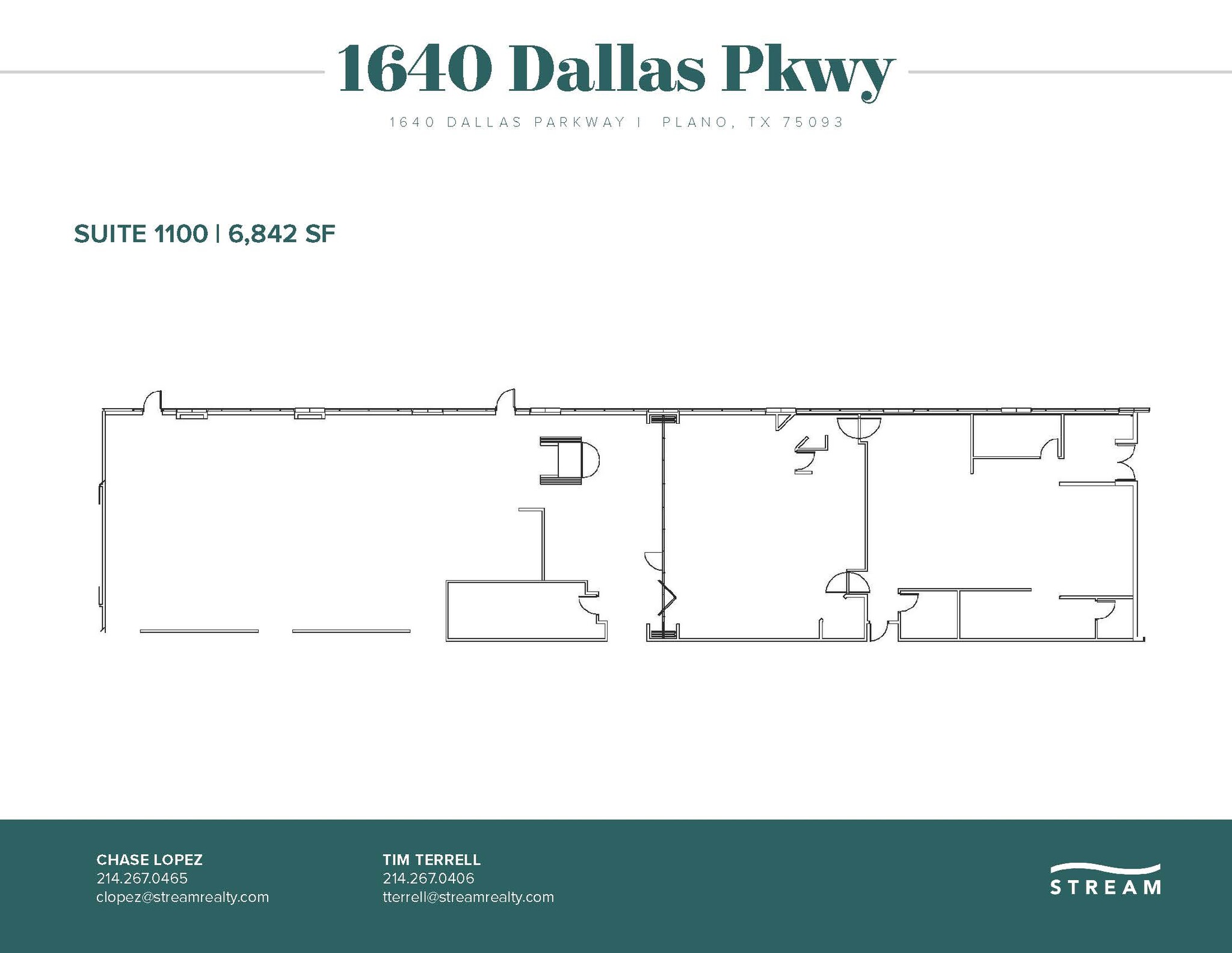 1640 Dallas Pky, Plano, TX for lease Floor Plan- Image 1 of 1