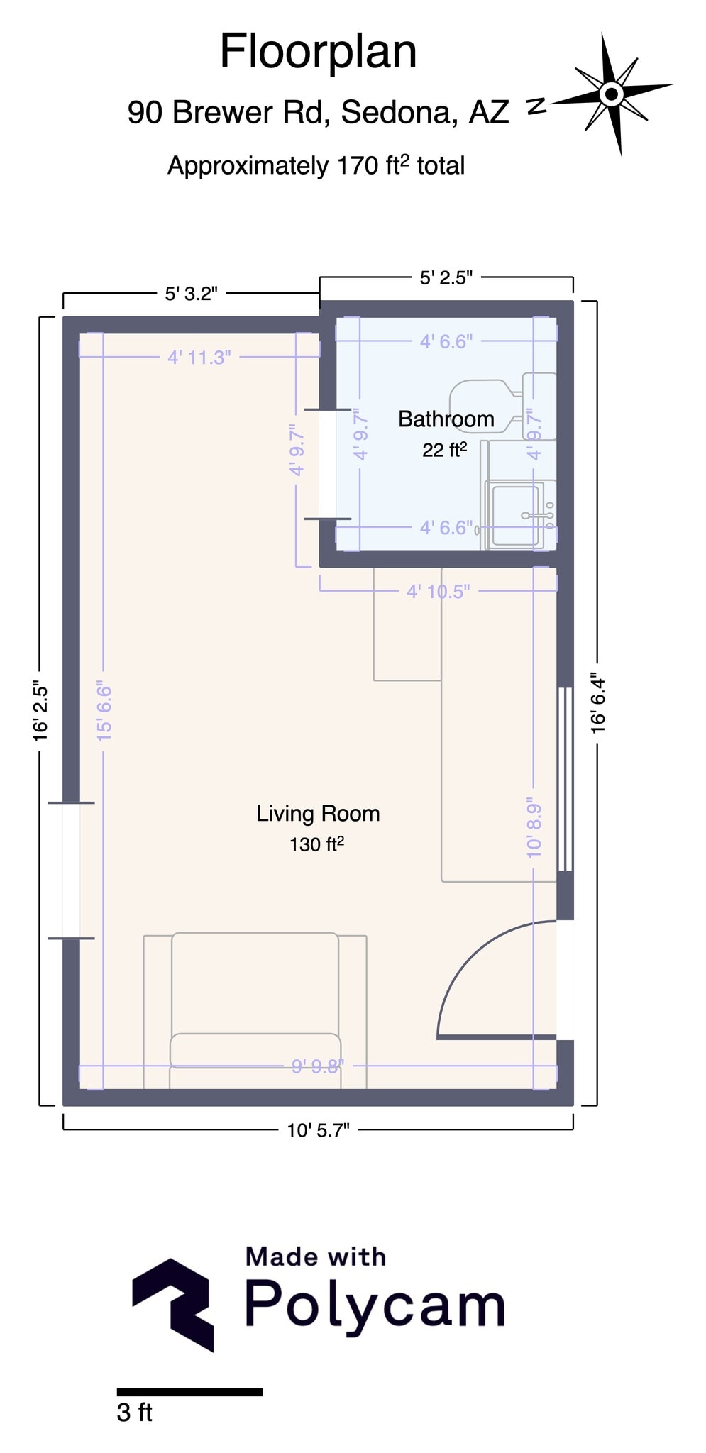 90 Brewer Rd, Sedona, AZ à louer Plan de site- Image 1 de 18