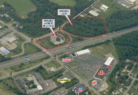 Plus de détails pour 310 Swedesboro Ave, Gibbstown, NJ - Commerce de détail à louer