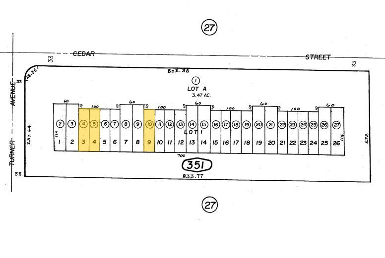 3100 E Cedar St, Ontario, CA à louer - Plan cadastral - Image 2 de 59