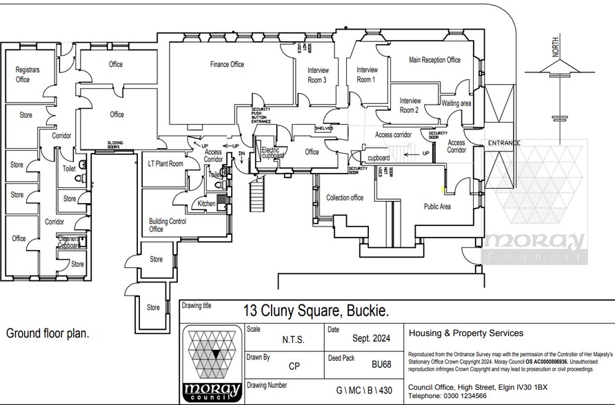 13 Cluny Sq, Buckie à vendre - Photo du bâtiment - Image 3 de 3