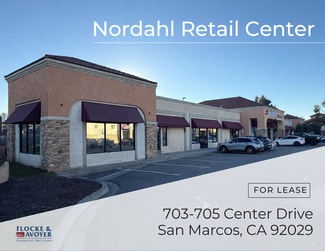 More details for 703-705 Center Dr, San Marcos, CA - Retail for Lease