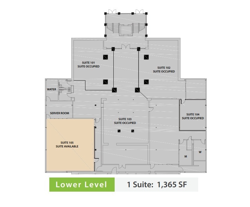 1 E Benton St, Aurora, IL for lease Floor Plan- Image 1 of 1