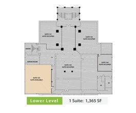 1 E Benton St, Aurora, IL for lease Floor Plan- Image 1 of 1