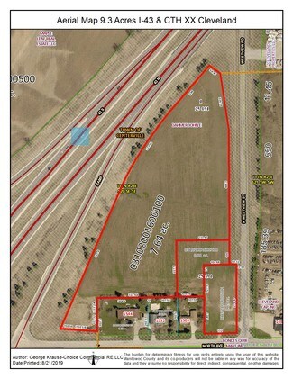 Plus de détails pour 1510 North Ave, Cleveland, WI - Terrain à vendre