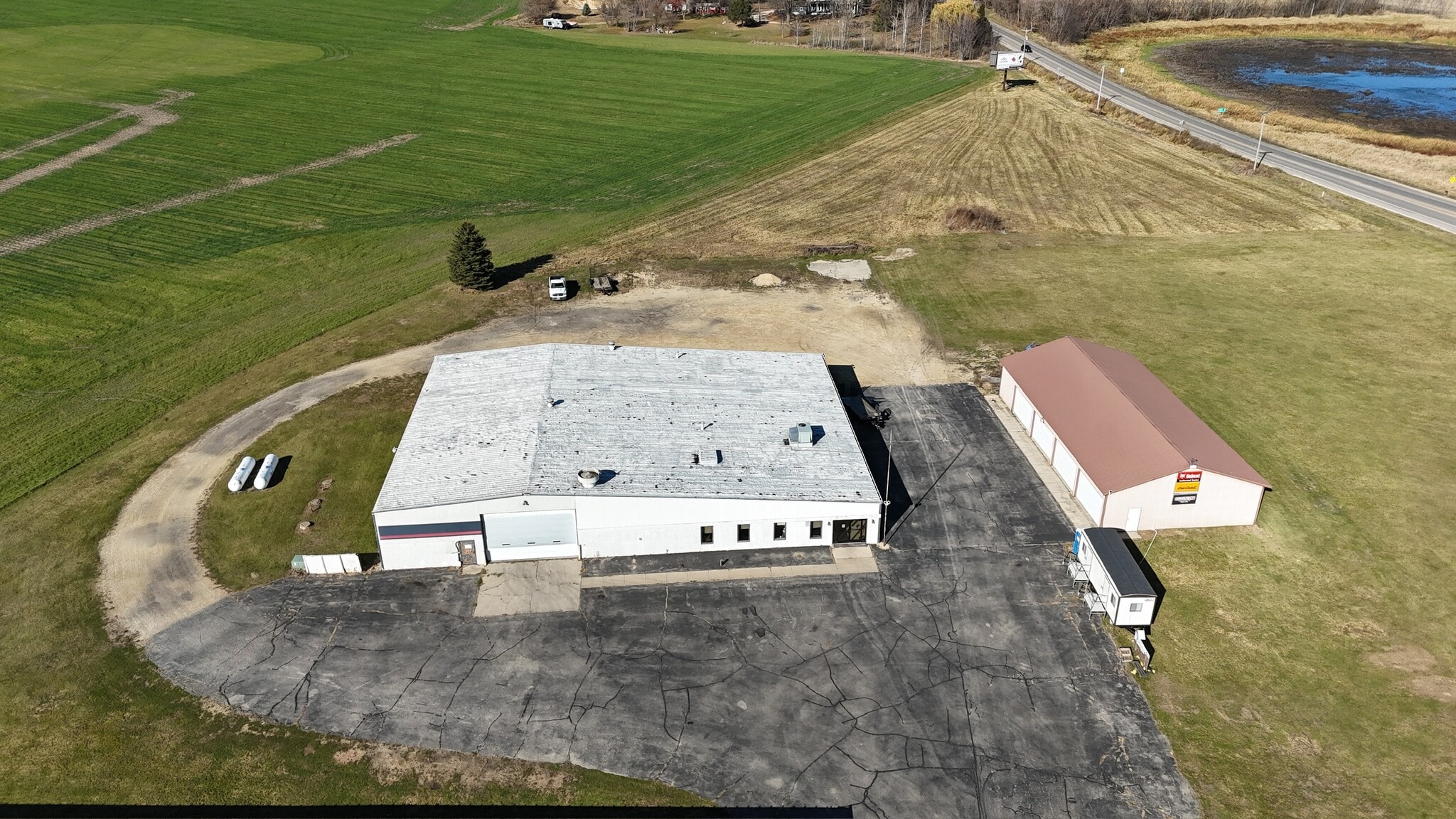 4414 State Road 92, Brooklyn, WI for lease Aerial- Image 1 of 34