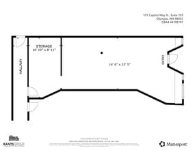 101 Capitol Way N, Olympia, WA à louer Plan de site- Image 1 de 10