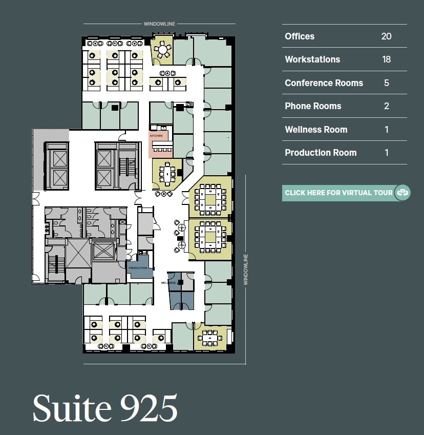 1099 14th St NW, Washington, DC à louer Plan d’étage- Image 1 de 7