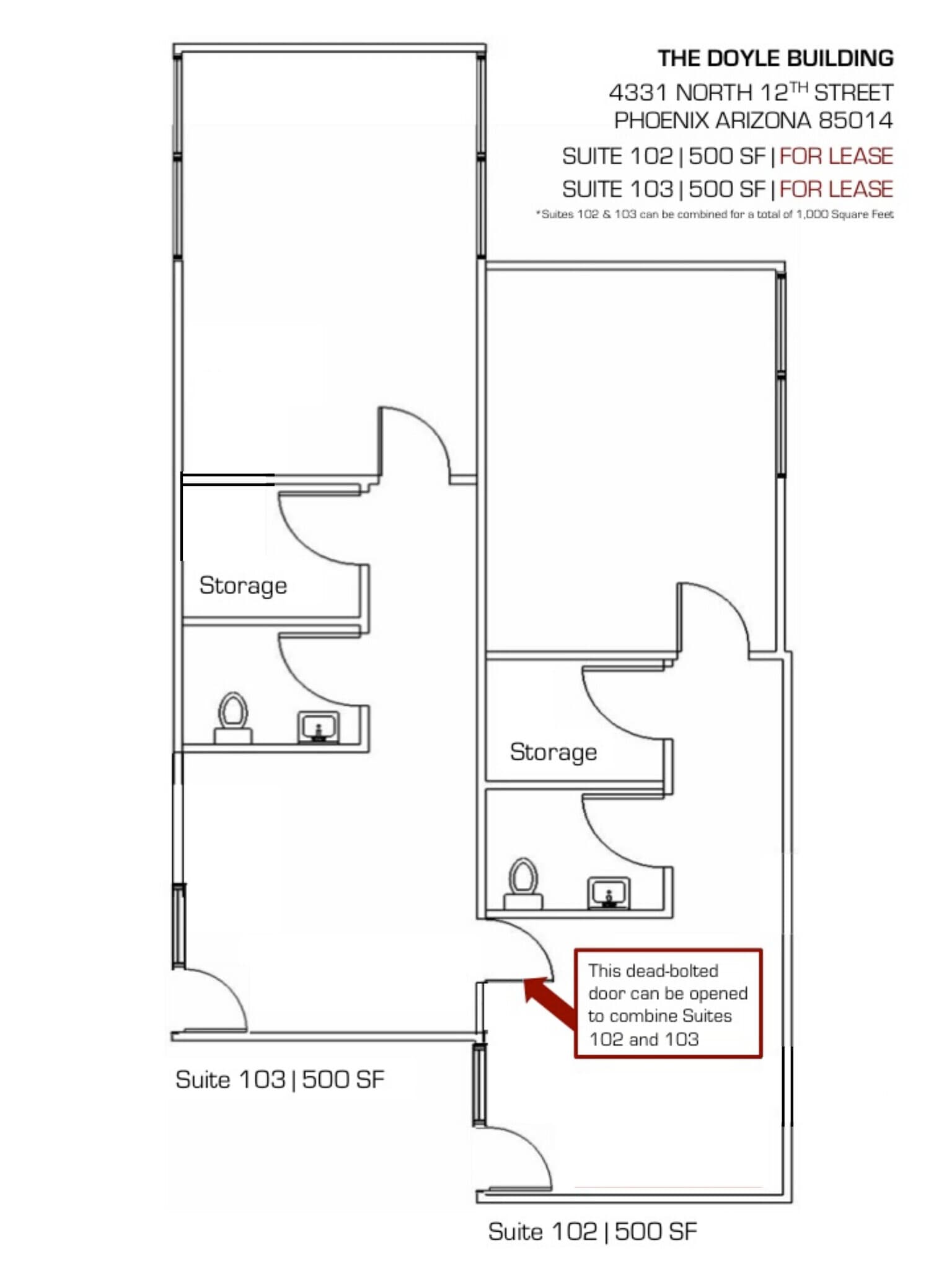 4331 N 12th St, Phoenix, AZ for lease Building Photo- Image 1 of 1