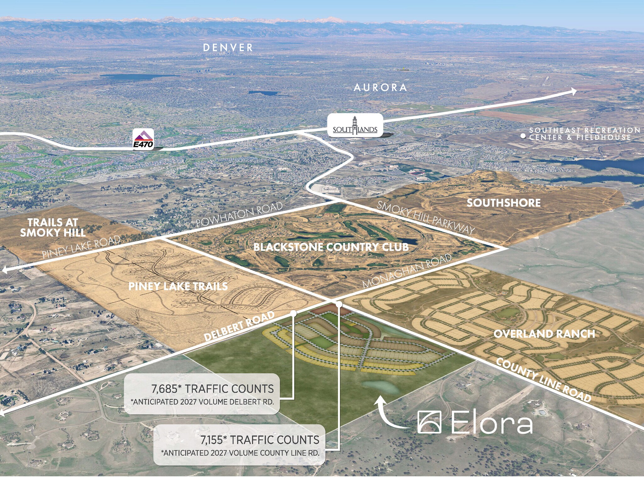 SEC County Line & Delbert Road, Parker, CO for sale Primary Photo- Image 1 of 4