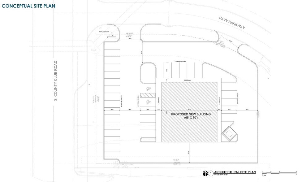 1921 S Country Club Rd, El Reno, OK à louer - Plan de site - Image 2 de 6