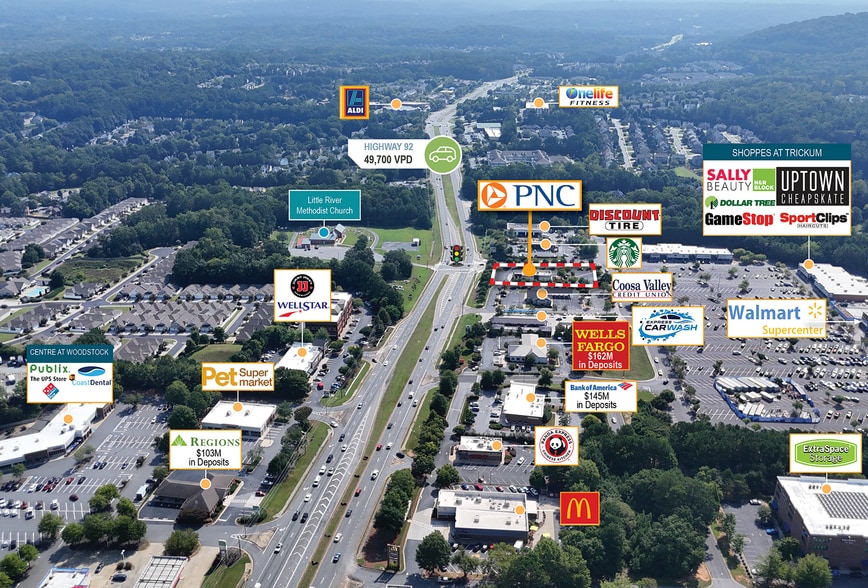 12180 Hwy 92, Woodstock, GA for sale - Building Photo - Image 3 of 5