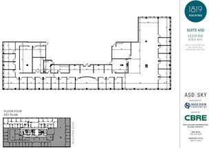 1819 Peachtree Rd NE, Atlanta, GA à louer Plan d’étage- Image 1 de 1