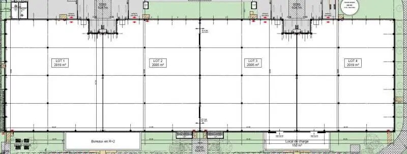 Local d'activités dans Puiseux-en-France à vendre - Plan d’étage - Image 3 de 3