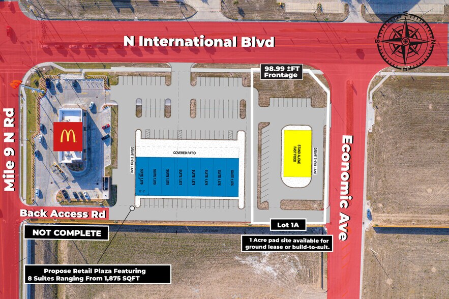 2620 N International Blvd, Weslaco, TX à louer - Photo du bâtiment - Image 3 de 11