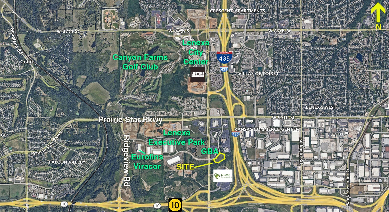 S & E of Renner Blvd and Ridge Drive, Lenexa, KS for sale Building Photo- Image 1 of 5