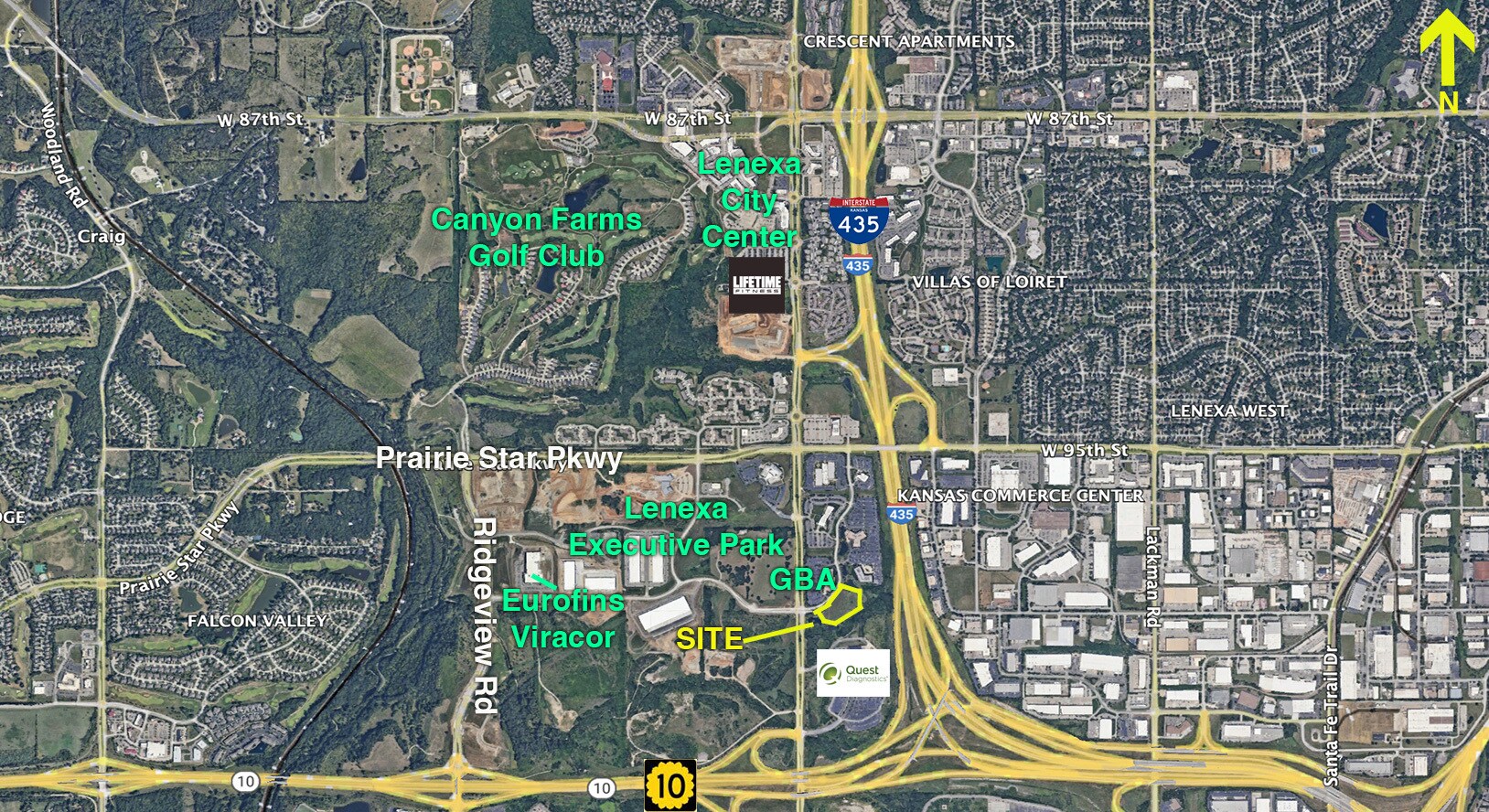S & E of Renner Blvd and Ridge Drive, Lenexa, KS à vendre Photo du bâtiment- Image 1 de 5
