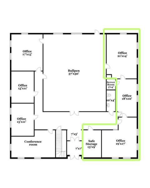 14 Main St, Hingham, MA for lease Floor Plan- Image 1 of 1