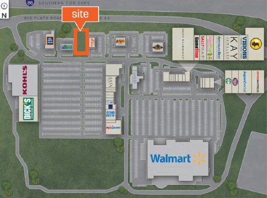 1720 County Route 64, Horseheads, NY à louer - Photo du bâtiment - Image 3 de 3