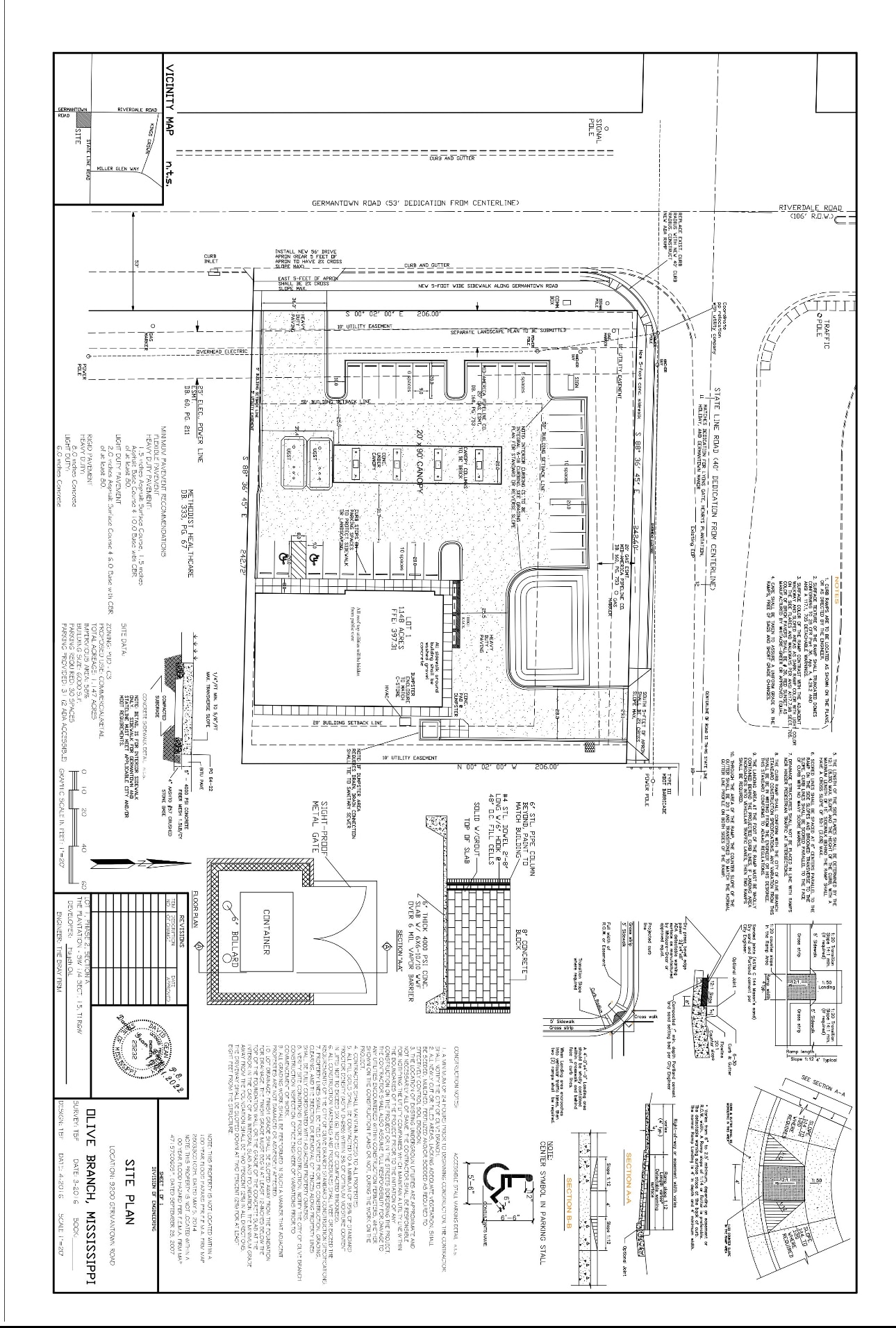 9184 Germantown rd, Olive Branch, MS à vendre Photo principale- Image 1 de 6