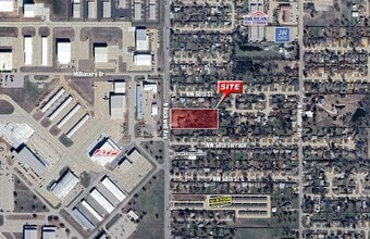 6006 N Rockwell Ave, Bethany, OK - AÉRIEN Vue de la carte