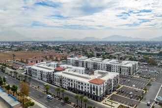 14817 Foothill Blvd, Fontana, CA - Aerial  map view