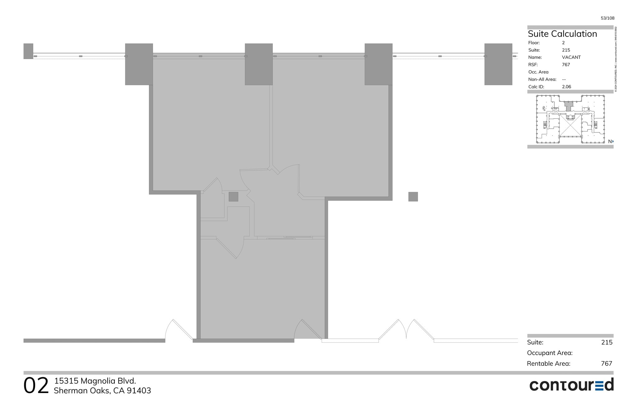 15315 Magnolia Blvd, Sherman Oaks, CA for lease Site Plan- Image 1 of 1