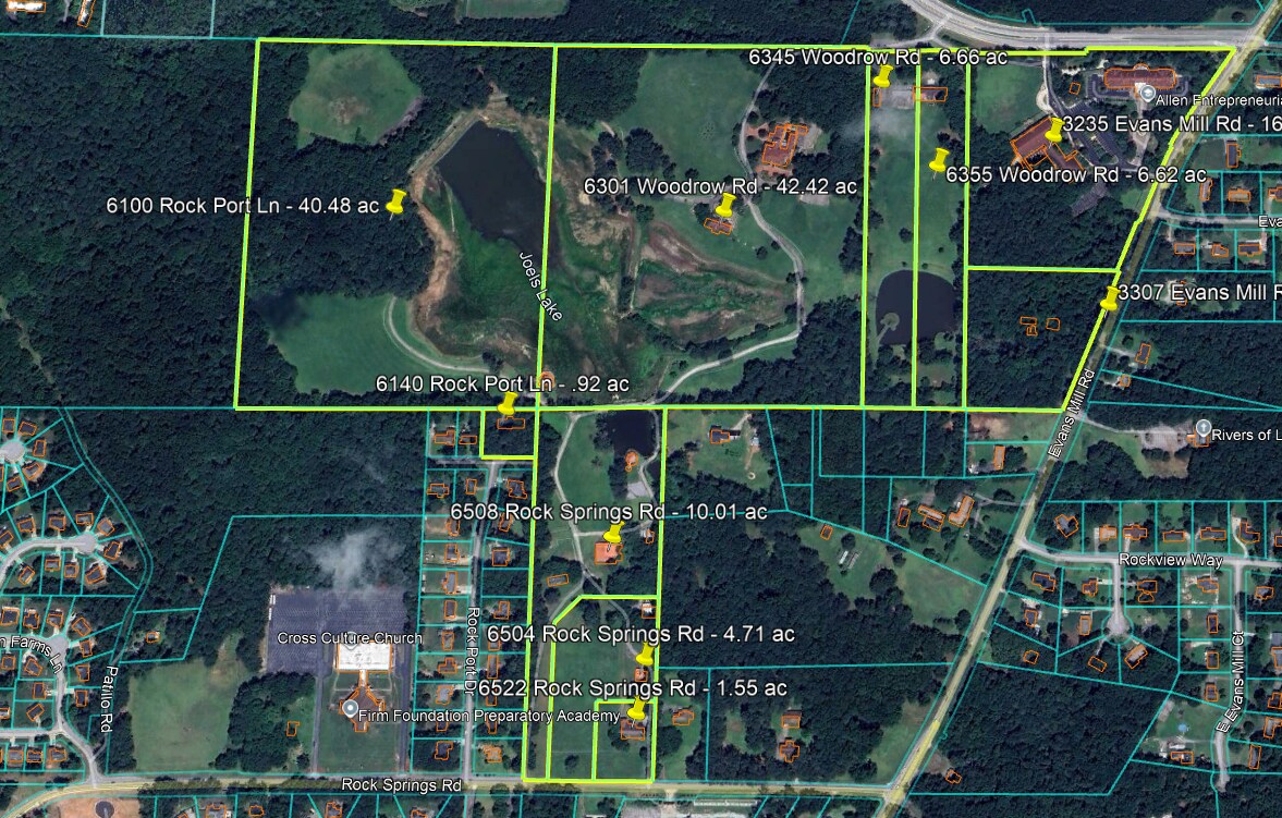 6100 Rockport Ln, Lithonia, GA for sale Aerial- Image 1 of 2