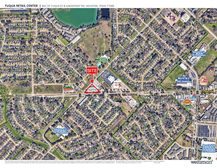 10002 Fuqua St, Houston, TX for lease - Aerial - Image 2 of 3