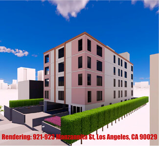 Plus de détails pour 921 Manzanita St, Los Angeles, CA - Multi-résidentiel à vendre