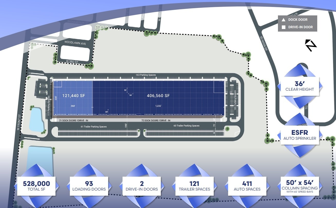 1400 W Front St, Florence, NJ for lease Floor Plan- Image 1 of 1