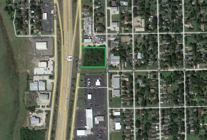 State Hwy 146 Feeder Road & 8th Street, La Porte, TX for sale - Aerial - Image 1 of 3