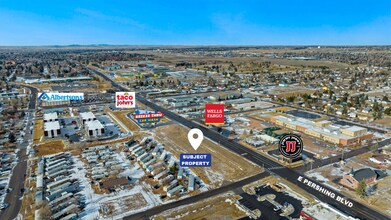TBD E Pershing Blvd, Cheyenne, WY - AERIAL  map view - Image1