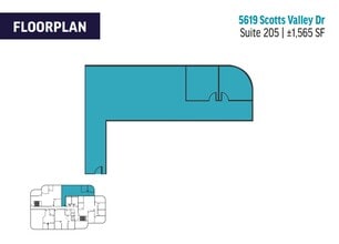 5619 Scotts Valley Dr, Scotts Valley, CA for lease Floor Plan- Image 1 of 1