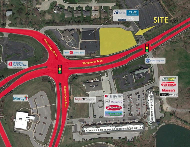 3019-3037 Winghaven Blvd, O'Fallon, MO for lease - Primary Photo - Image 2 of 4