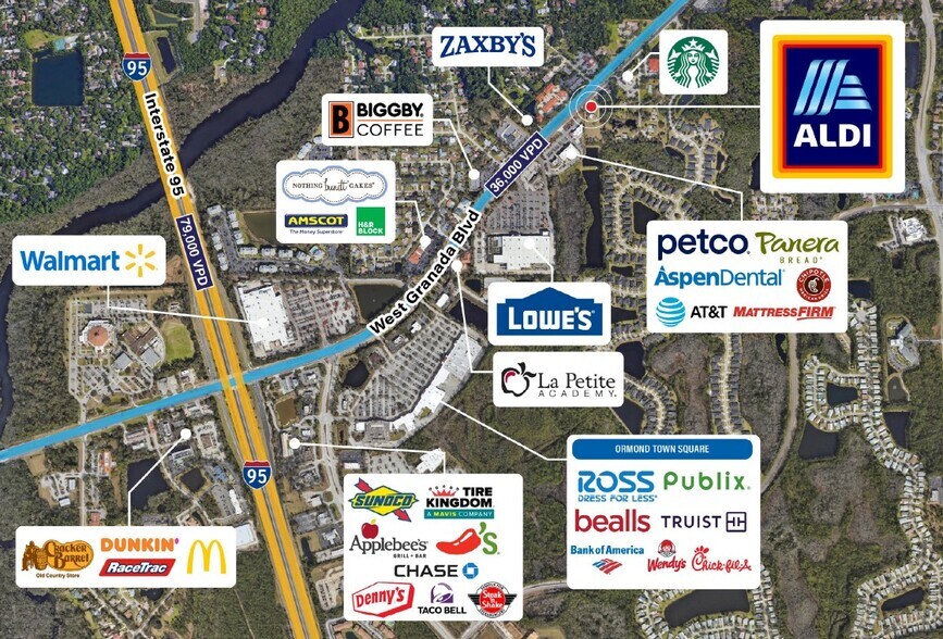 1260 W Granada Blvd, Ormond Beach, FL à vendre - Photo du bâtiment - Image 3 de 3