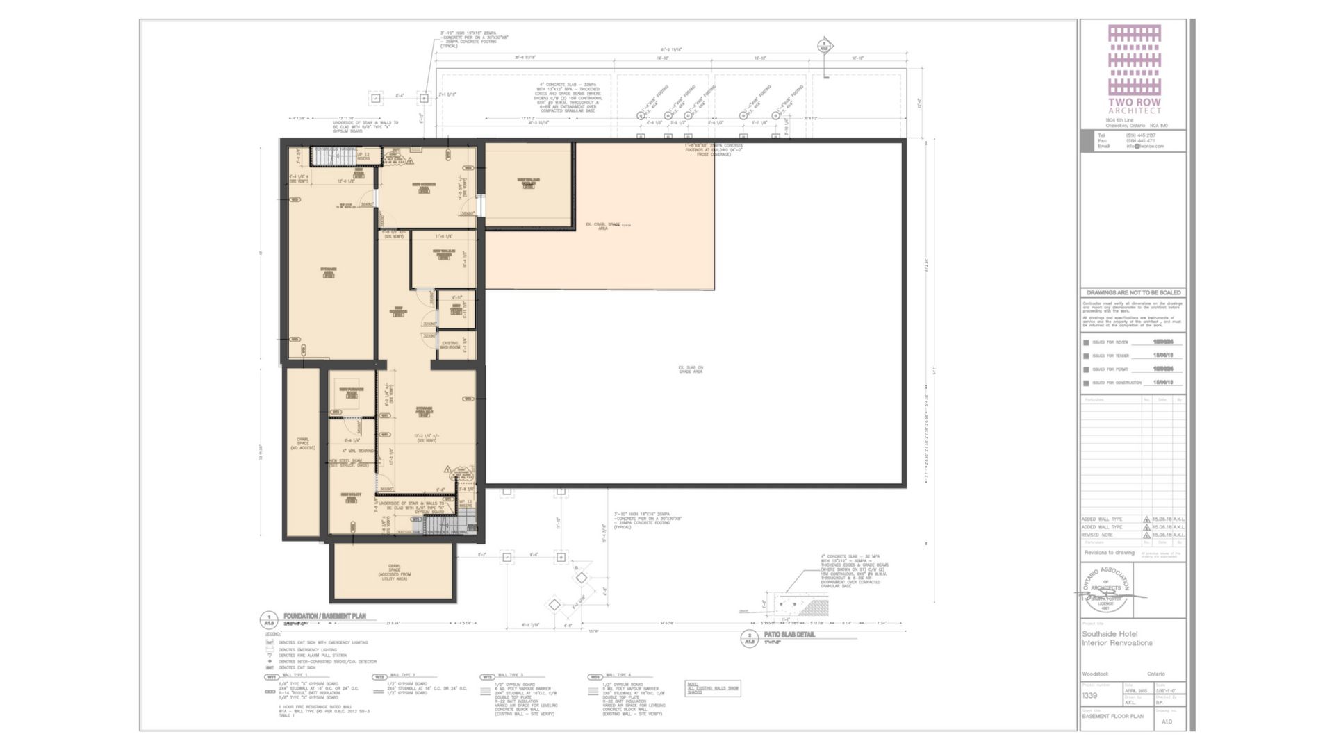 95 Victoria St S, Woodstock, ON for lease Floor Plan- Image 1 of 3