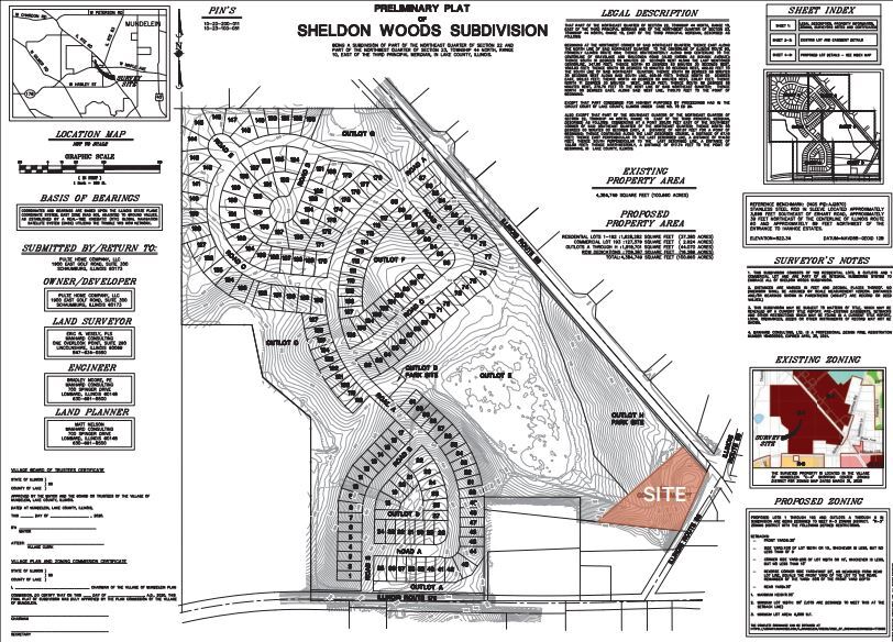 20989 Illinois 60 Hwy, Mundelein, IL à vendre - Plan cadastral - Image 2 de 2