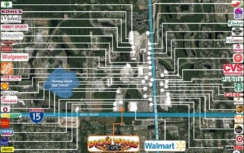 1803 Eastwest Pkwy, Fleming Island, FL - AERIAL map view